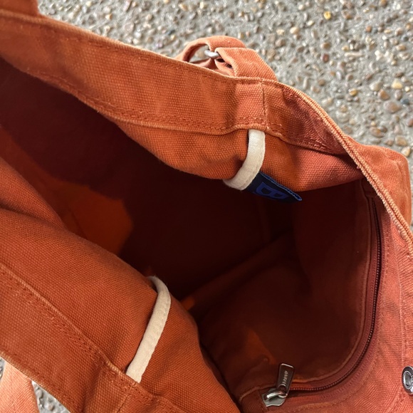Baggu Burnt Orange Canvas Tote - Picture 2 of 6